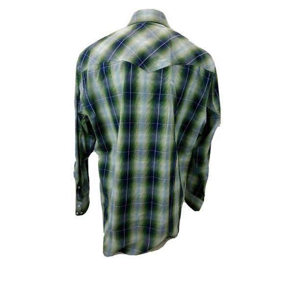 Rafter Cowboy Collection Pearl Snap Long Sleeve XL - Picture 7 of 10